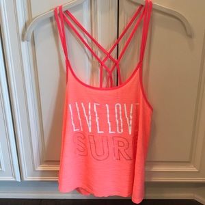 Juniors Live Love Dream Tank Top